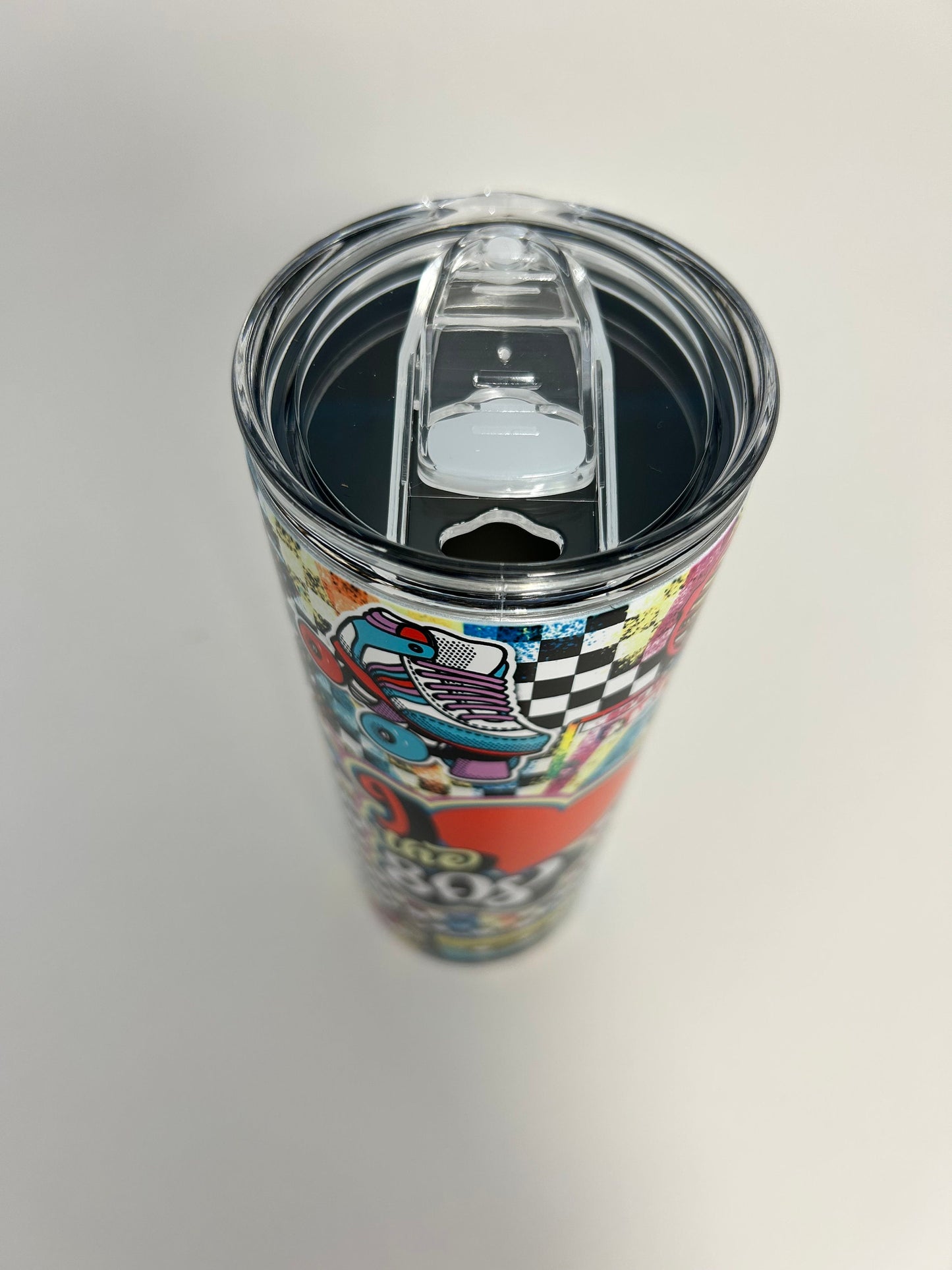 I heart the 80s - eighties - stainless steel 20 oz. tumbler